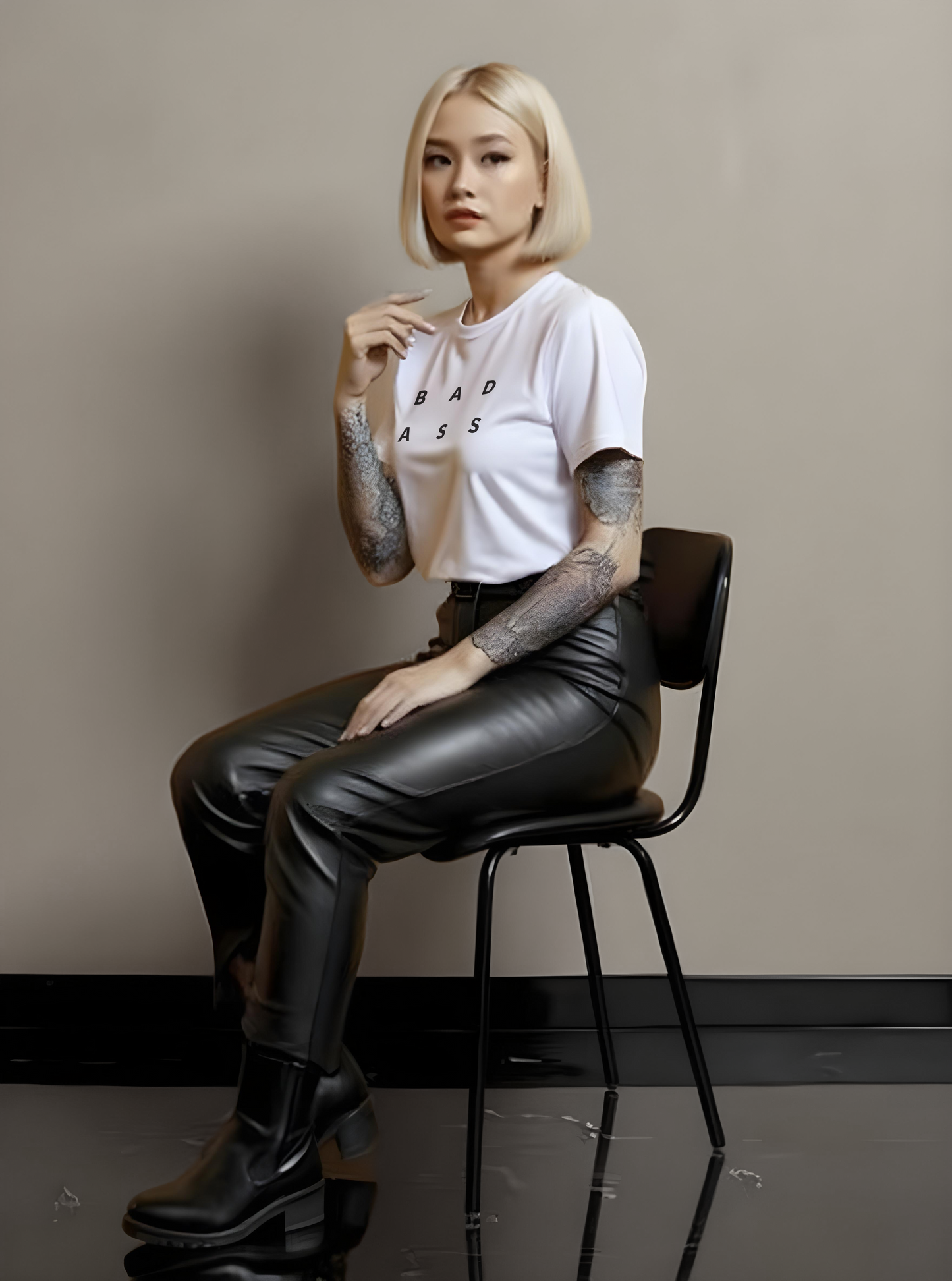 The High Impact Badass High-Waisted Tee