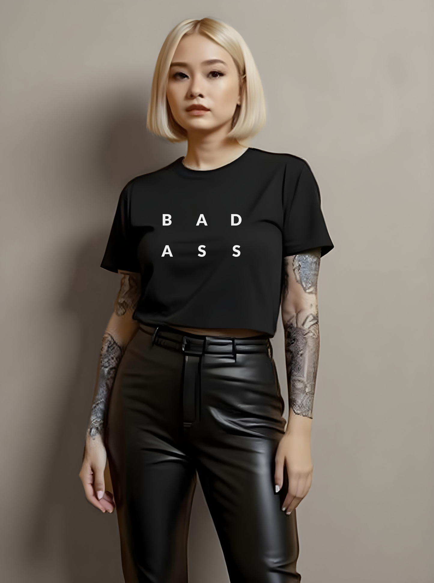 The High Impact Badass High-Waisted Tee