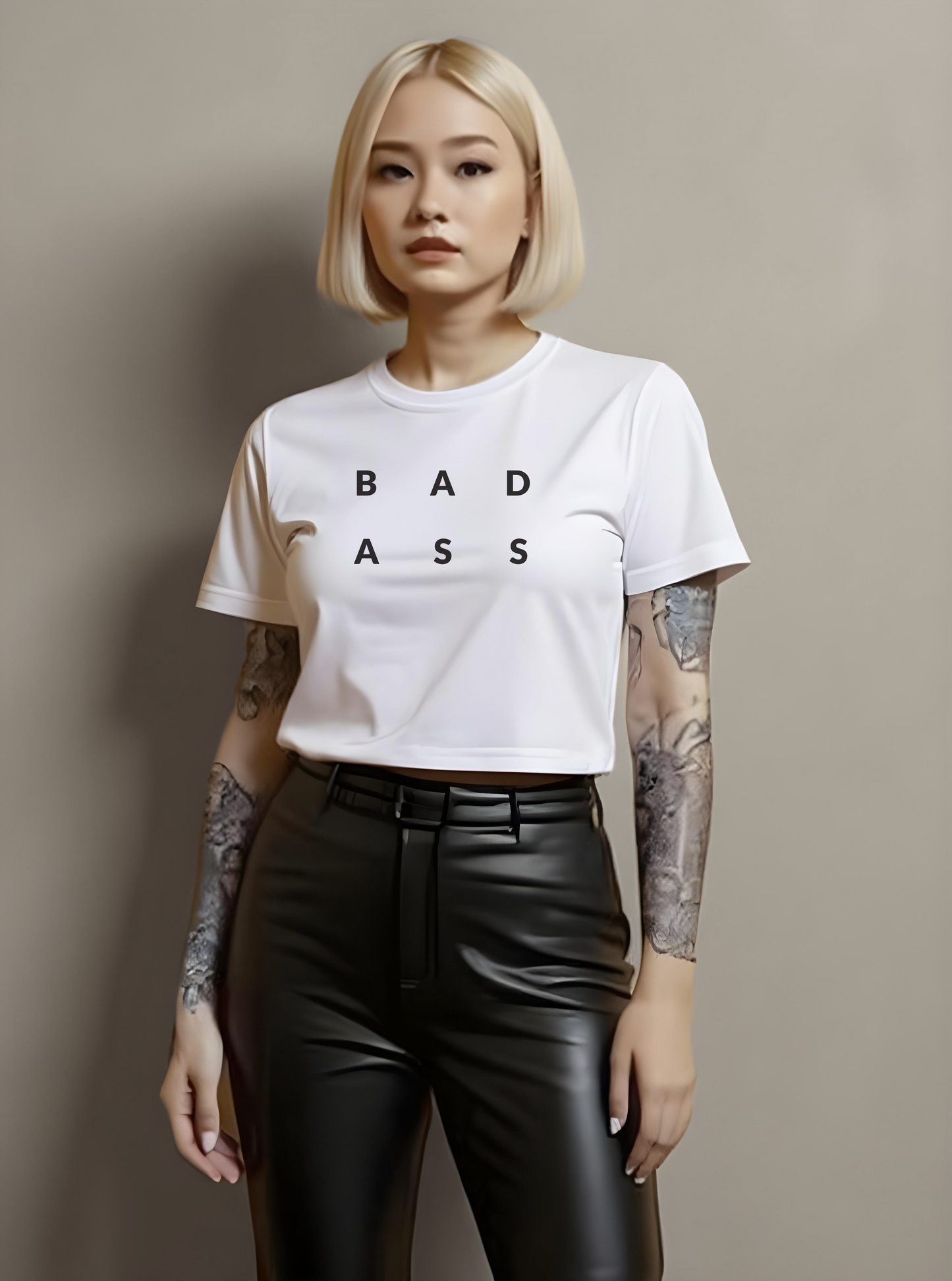 The High Impact Badass High-Waisted Tee
