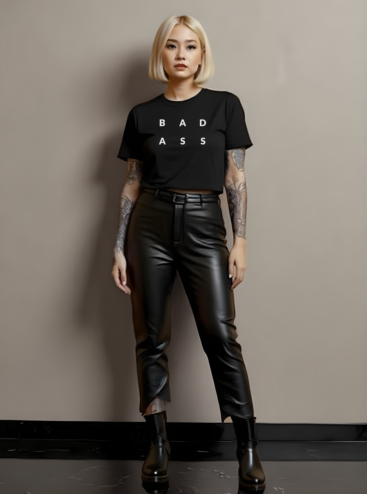 The High Impact Badass High-Waisted Tee