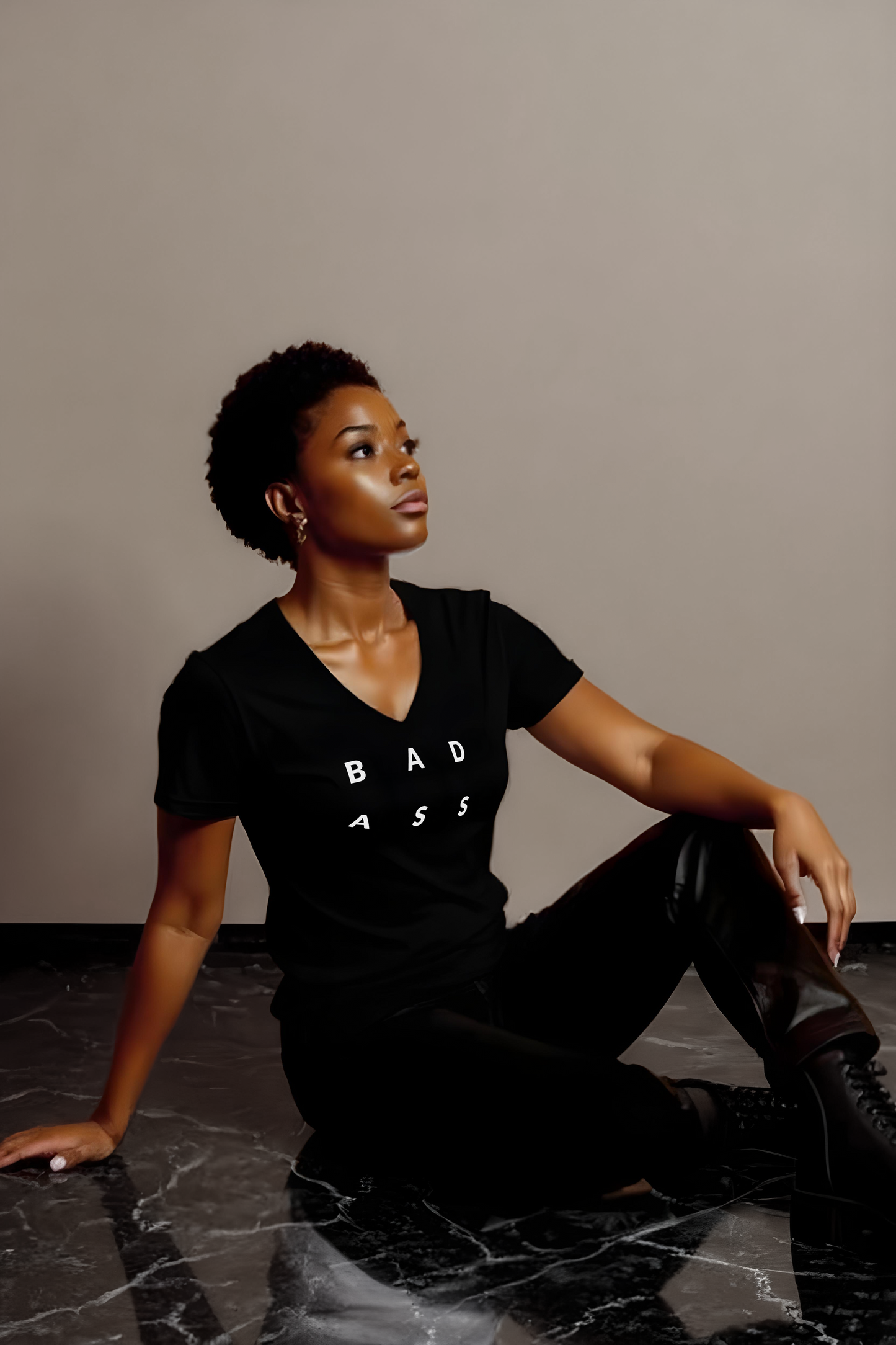 The Elite Badass V-Neck Tee