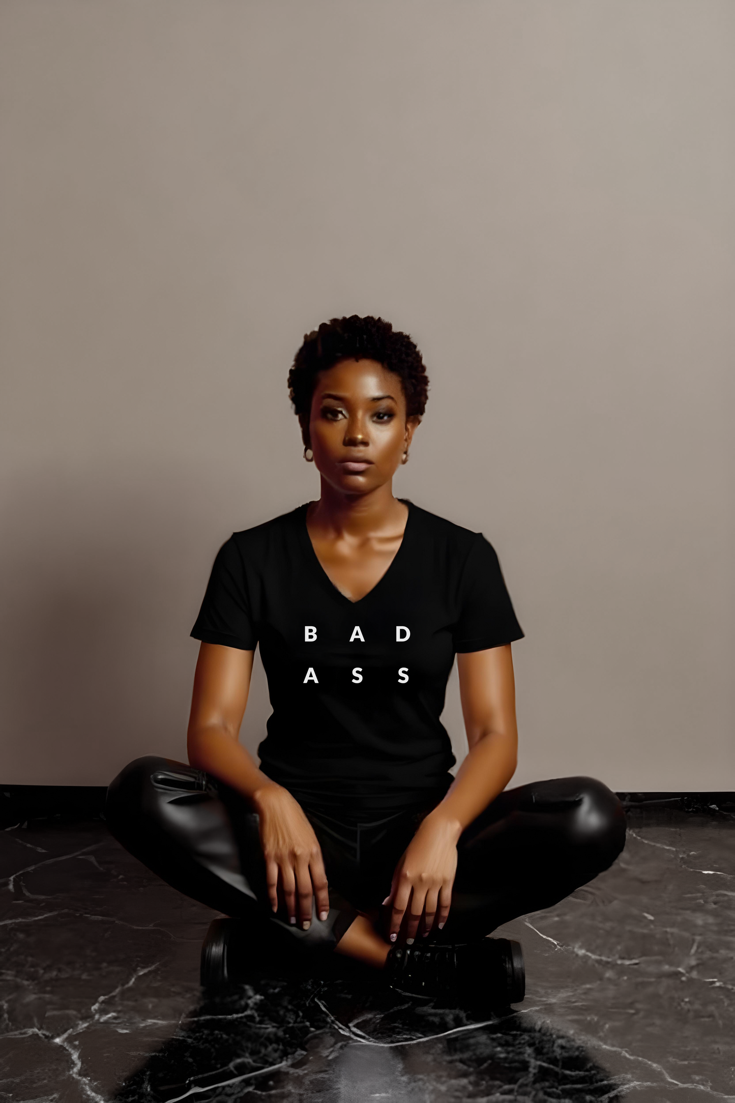The Elite Badass V-Neck Tee