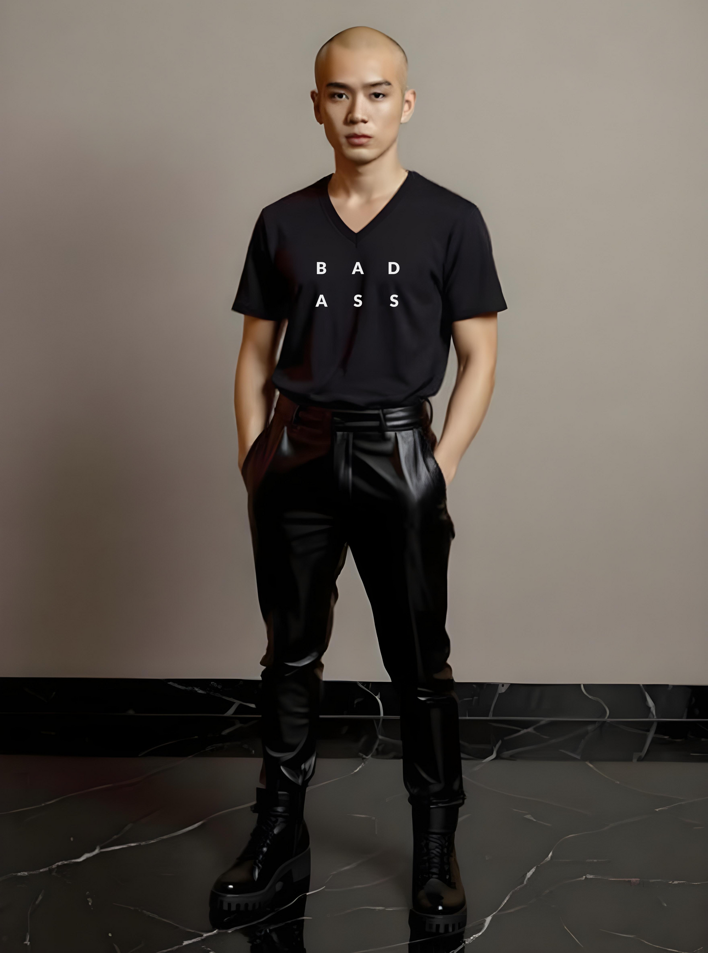The Elite Badass V-Neck Tee