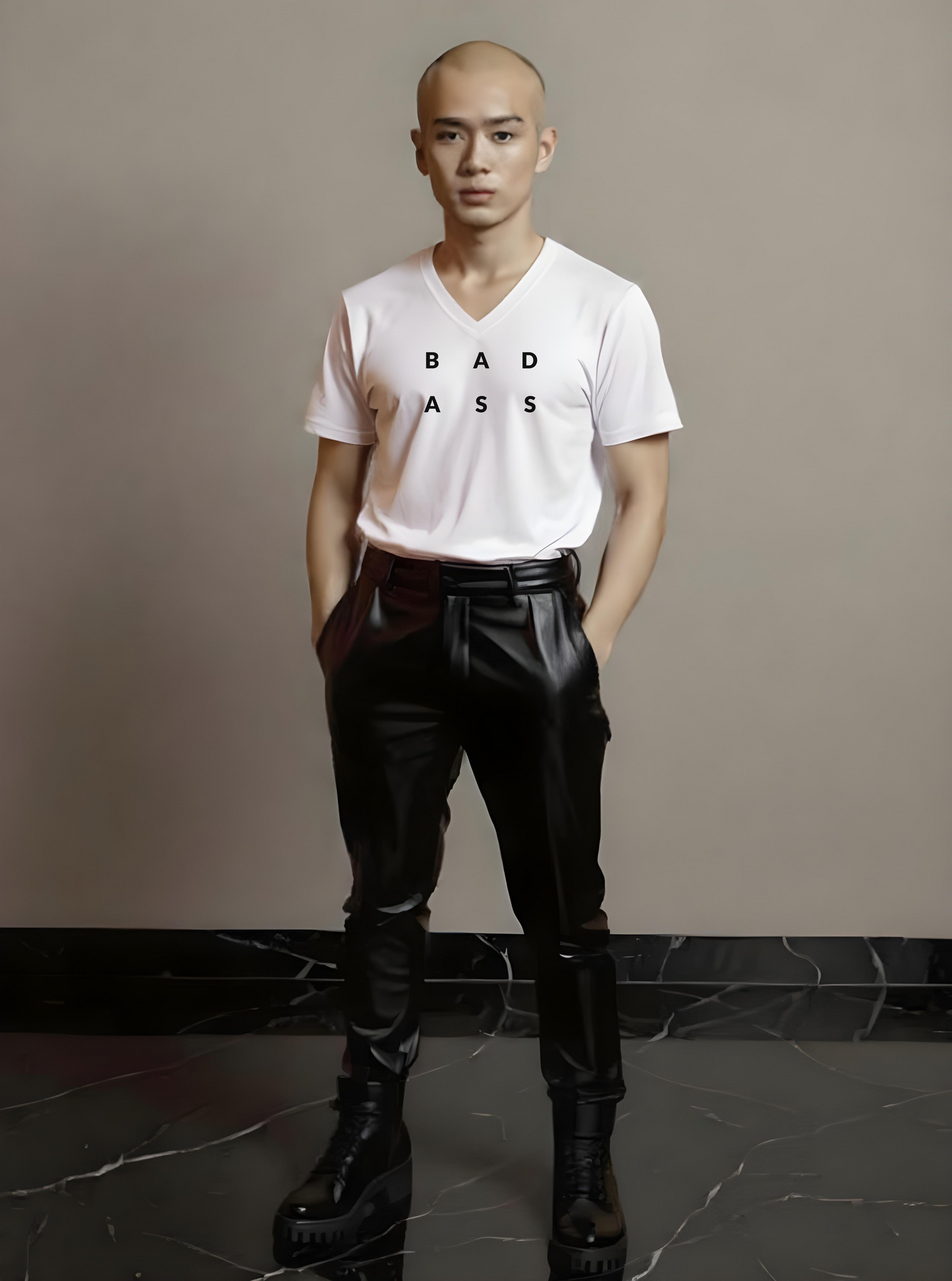 The Elite Badass V-Neck Tee