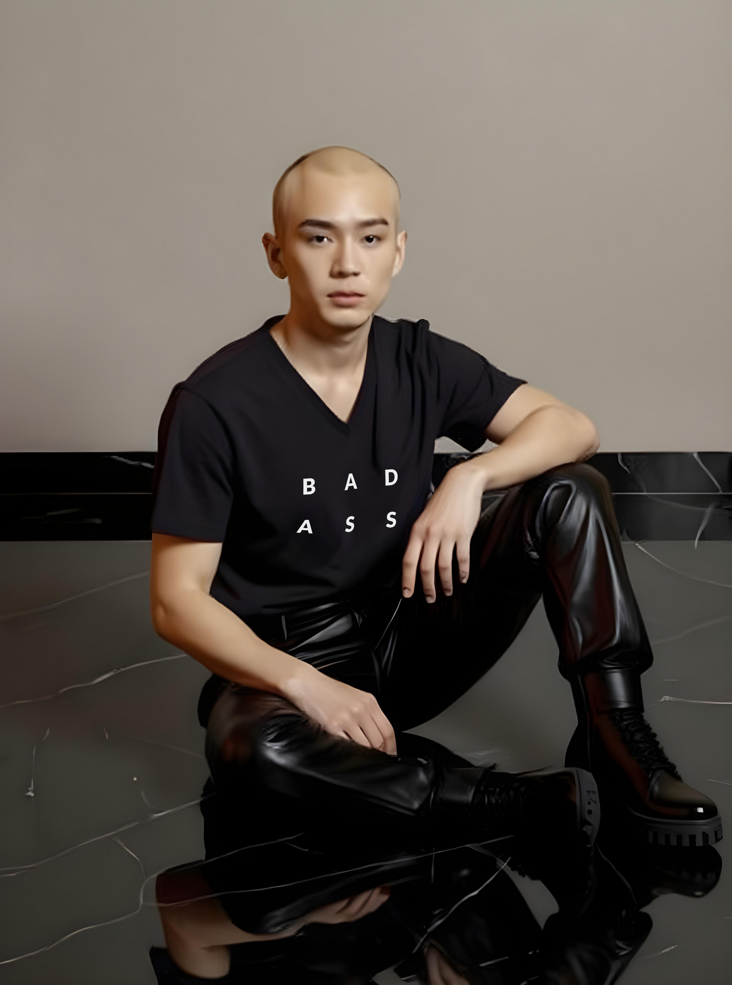 The Elite Badass V-Neck Tee