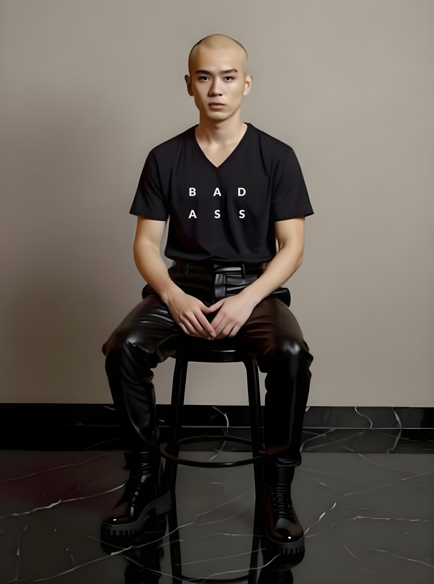 The Elite Badass V-Neck Tee