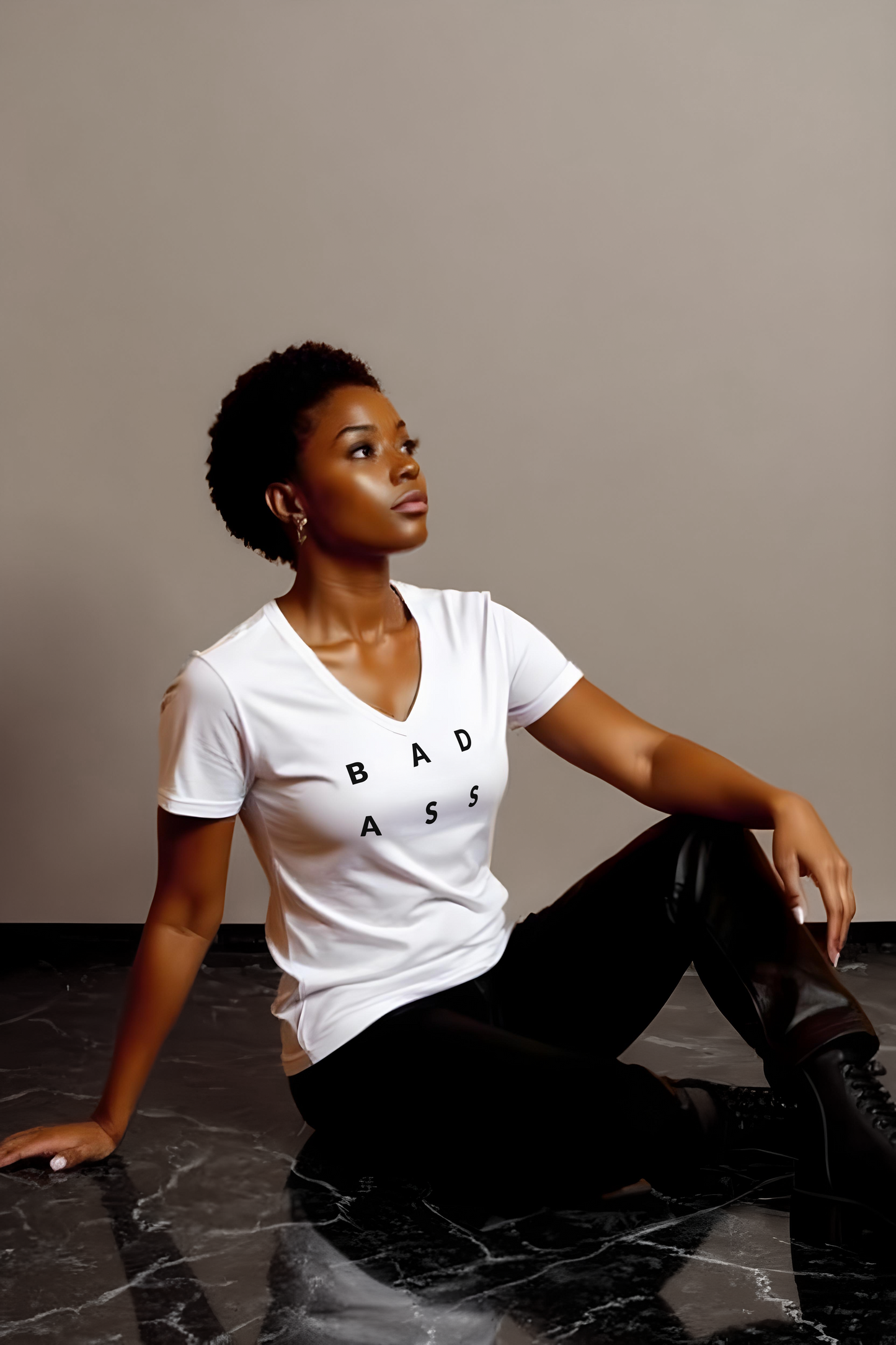 The Elite Badass V-Neck Tee