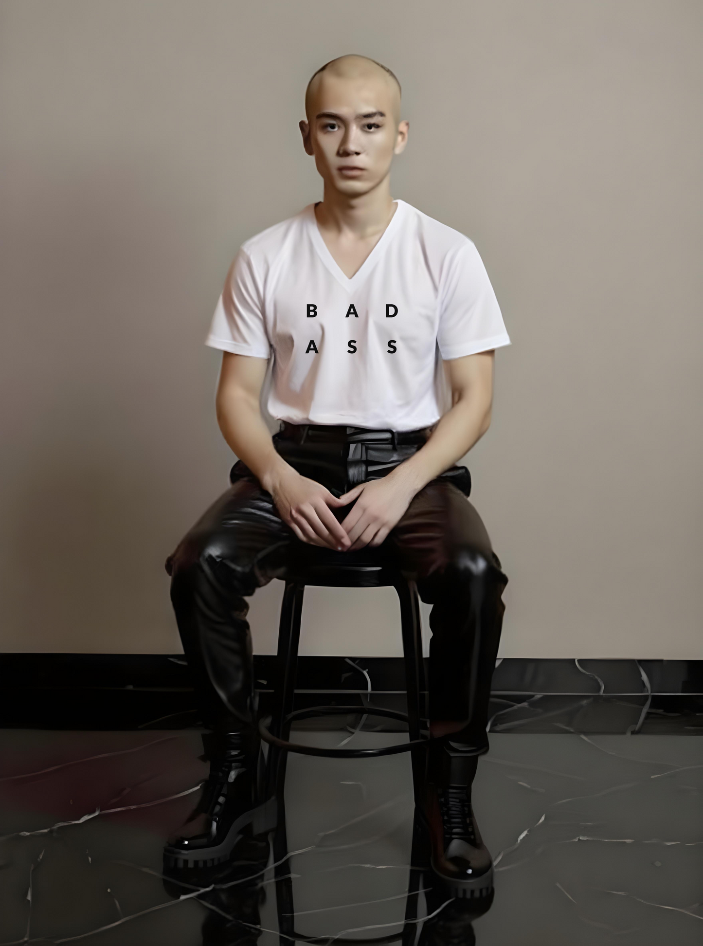 The Elite Badass V-Neck Tee